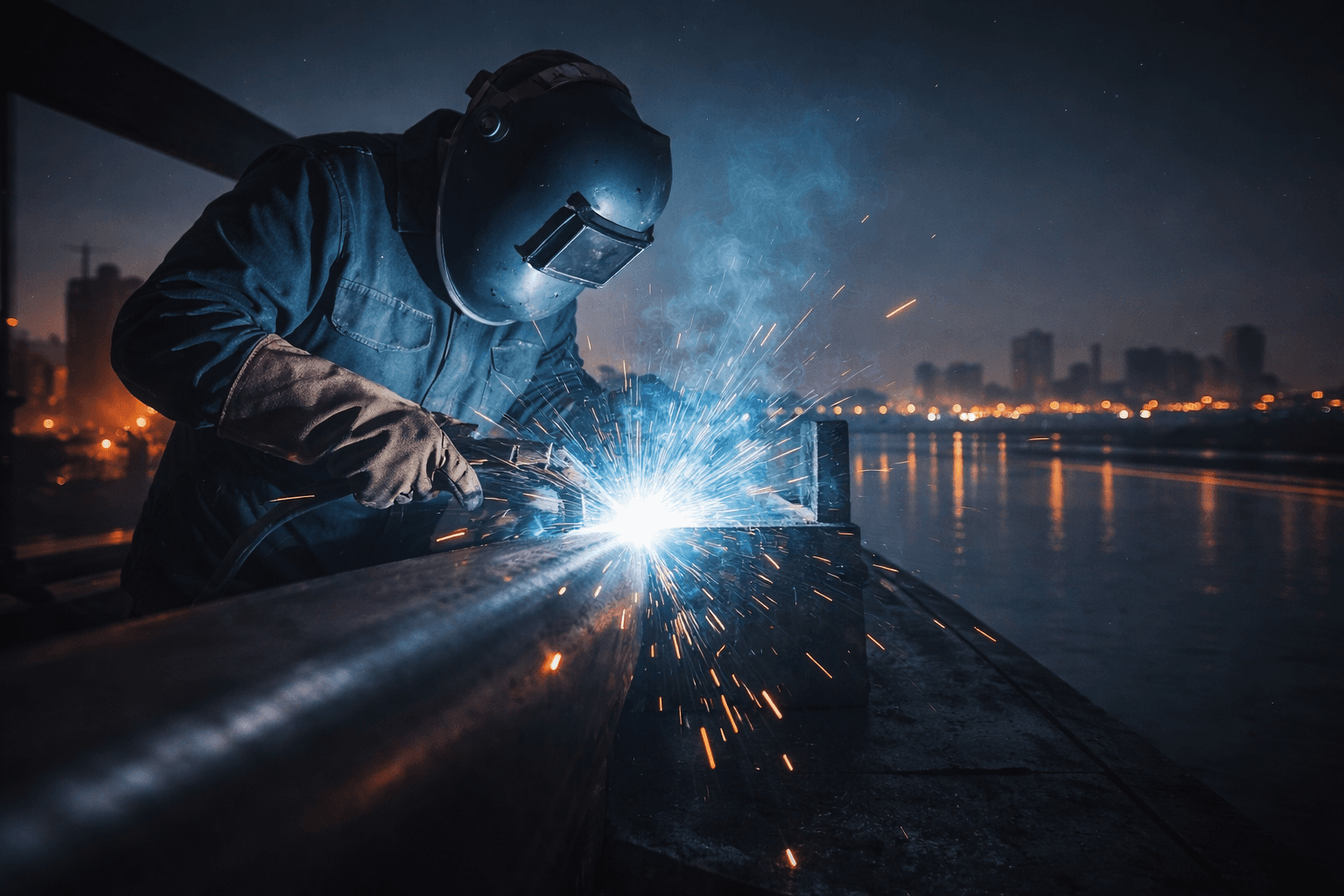 Leistungen im Rohrleitungsbau, Schweißtechnik und Industrieanlagenbau